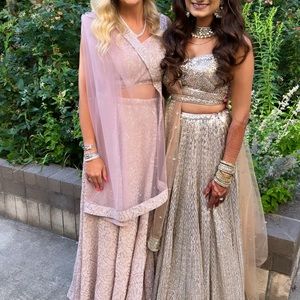 Pink Lehenga with Dupatta